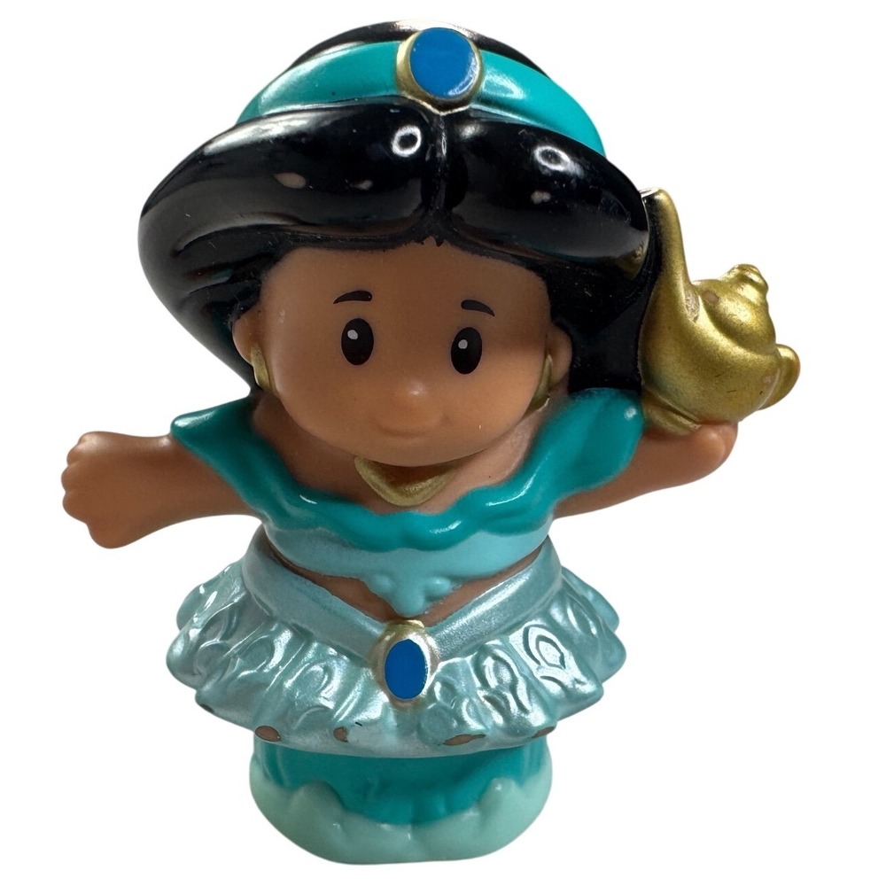 Fisher Price Little People Disney Princess Jasmine Figure with Magic Lamp 2016
